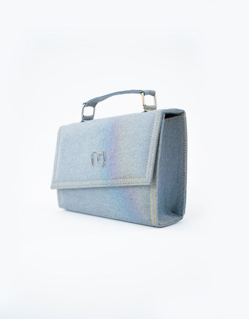 DENIM CROSSBODY BAG